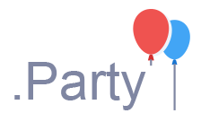 .party domain image